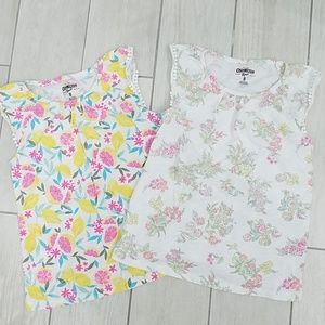 Set of 2 girl's tanks oshkosh
